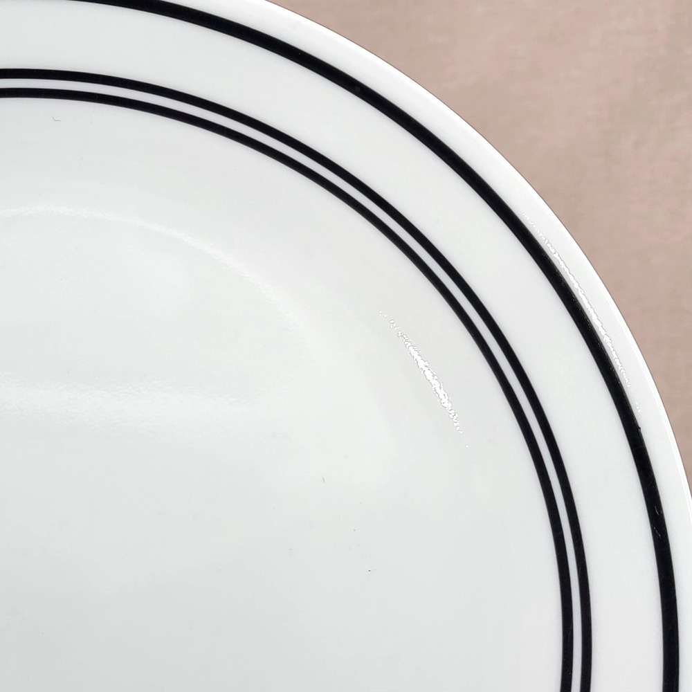 Vintage 10.25" Dinner Plate Corelle By Corning CLASSIC CAFE BLACK Replacement